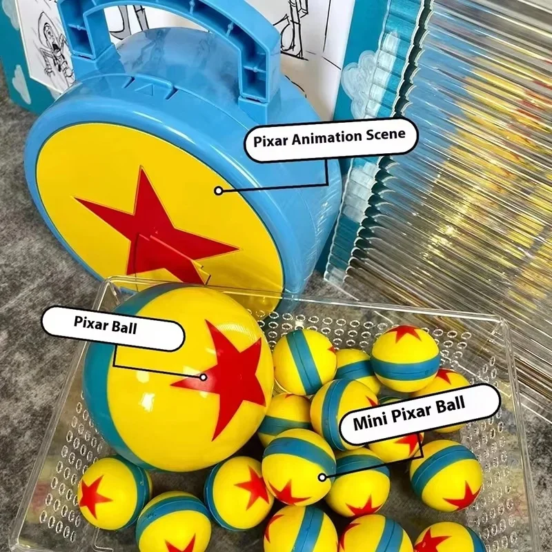 Hot 3cm Cartoon Mini PU Elastic Ball Pixar Cartoon Ball Clap Ball Toys Cartoon Toy Story Andy'S Ball Boys Girls Festival Gifts