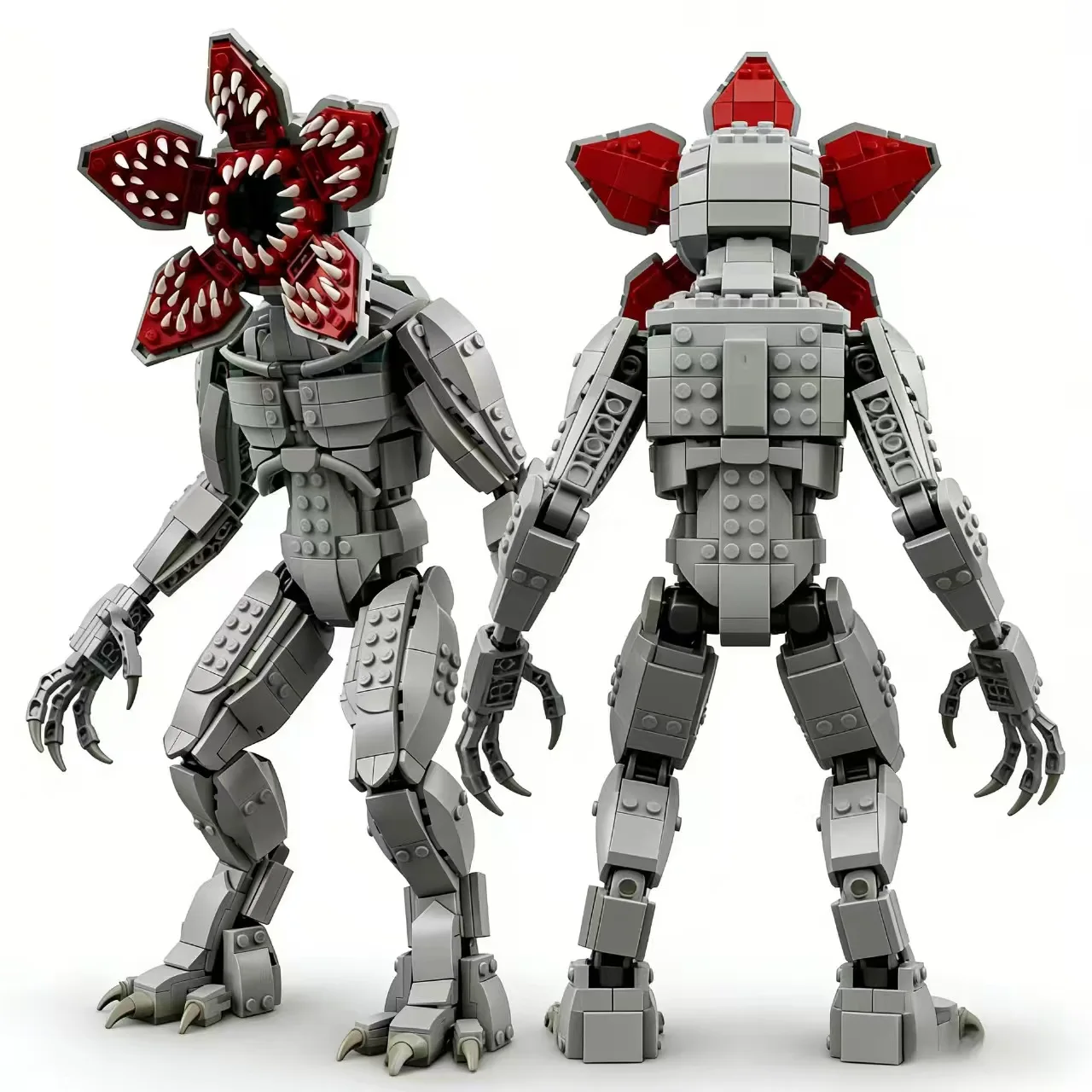 Hot TV Carnivorous Plant Giant Devil Demogorgon Vecna Model Buliding Blocks Bricks Construction Toys for Kids Halloween Gifts