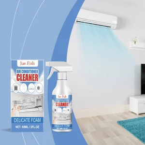 Household All-purpose Foam AC Cleaner for Wall-mounted Split AC, No Disassembly Required, Deodorizes & Removes Scale