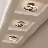 Household LED Chandelier Three Colors Lamp Modern Style Ceiling Lamp Bedroom Light Surface Installation 85-265V Dining Room Lamp