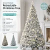Integrated Foldable Christmas Tree with Ornaments LED Lights High-end Christmas Tree 150cm/180cm Home Christmas Party Decoration