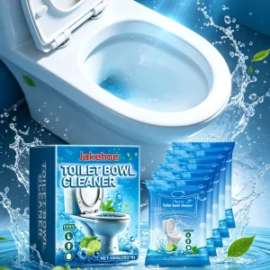 Jakehoe Bathroom Toilet Cleaning Powder Powerful Cleaning Remove Stubborn Stains Rapid Foaming Mild Toilet Descaling Powder 150g