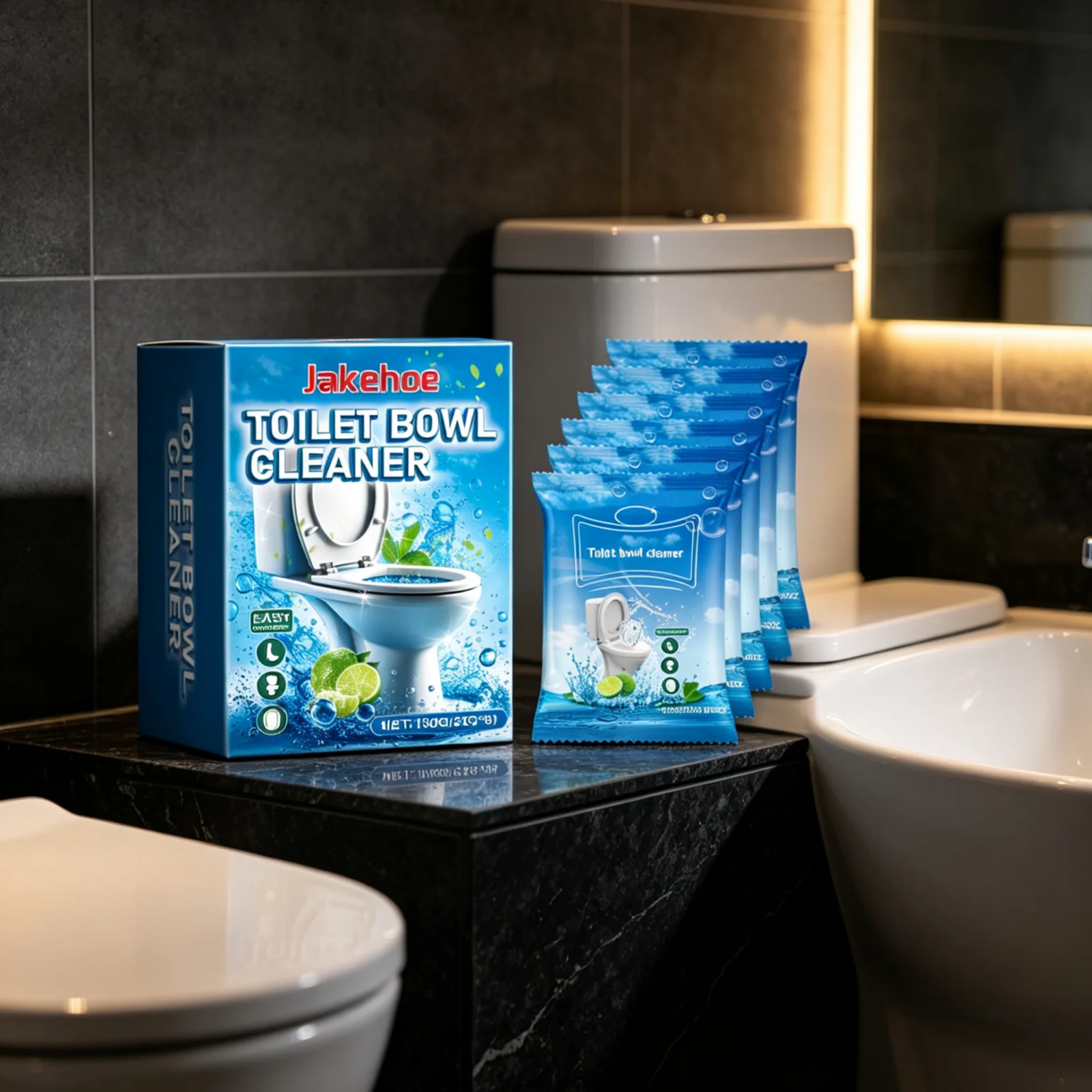Jakehoe Bathroom Toilet Cleaning Powder Powerful Cleaning Remove Stubborn Stains Rapid Foaming Mild Toilet Descaling Powder 150g - Image 5