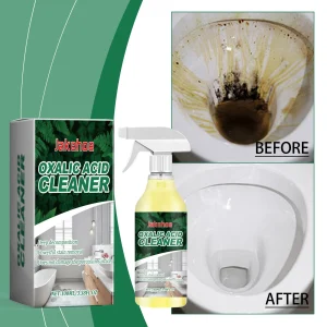 Jakehoe Oxalic Acid Cleaner Multi-purpose Oxalic Acid Toilet Stain Removal Cleaning Spray Eco-Friendly Rust & Stain Remover