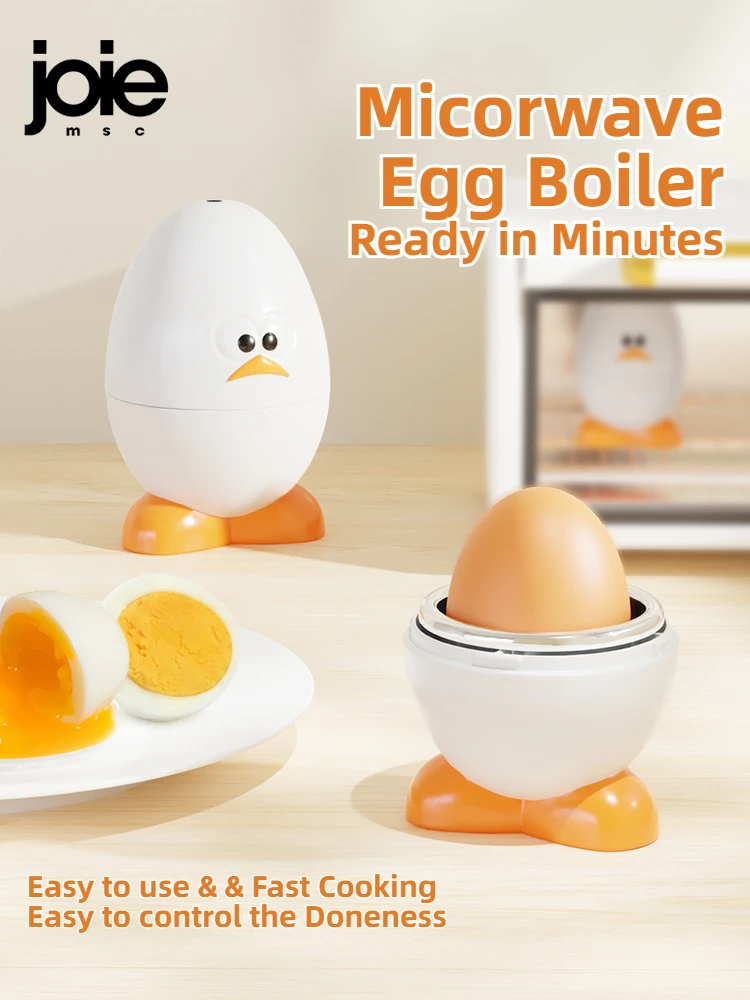 Joie Microwave Egg Boiler eggy Microwave Egg Poachers Cooker Steamer Box for Chicken and Quail Eggs Kitchen Tools Egg Tools - Image 6