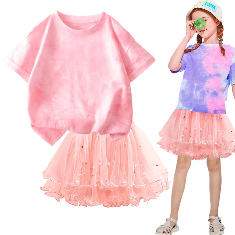 K-Pop Hunters Zoey Mira Rumi Kids T Shirt Summer Girl Outfit T-shirt +Tutu Skirt Princess Clothes Suit Party Clothing Set - Image 6