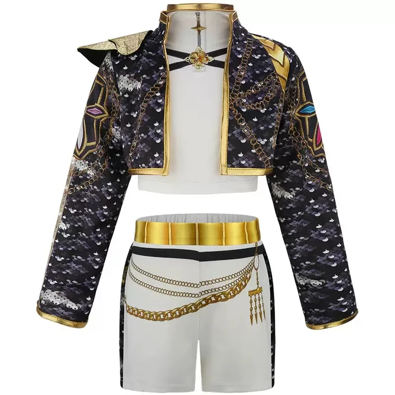 K-pop Cosplay Costumes Rumi Kpop Singer Dress Up for Kids KPop Party - Image 4