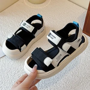 Kids Fashion Sport Sandals Girls Boys 2026 New Summer Casual Outdoor Non Slip Sandals Children's Lightweight Design Beach Shoes