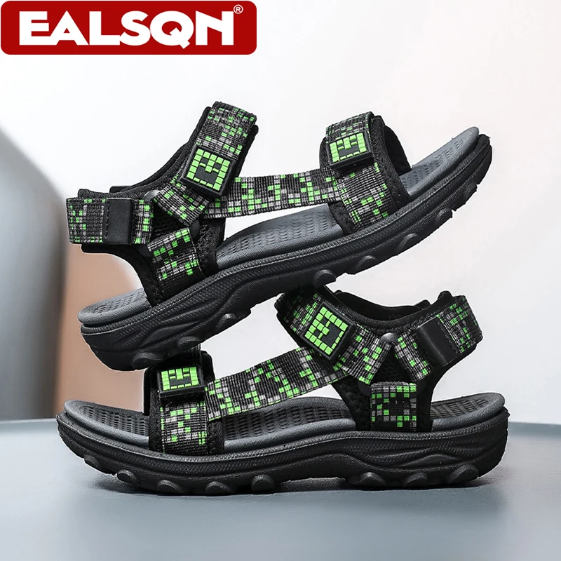 Kids Outdoor Non-Slip Sandals Boys Summer Fashion Beach Shoes Children Breathable Casual Walking Sandials - Image 2