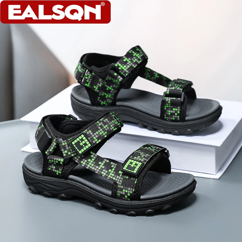 Kids Outdoor Non-Slip Sandals Boys Summer Fashion Beach Shoes Children Breathable Casual Walking Sandials - Image 3
