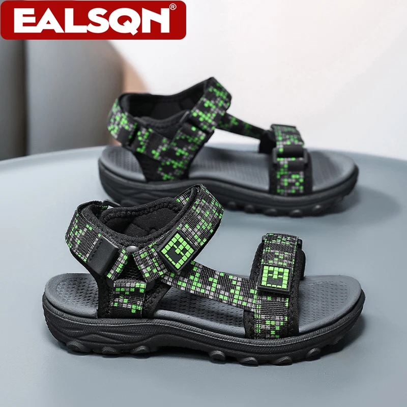 Kids Outdoor Non-Slip Sandals Boys Summer Fashion Beach Shoes Children Breathable Casual Walking Sandials - Image 4