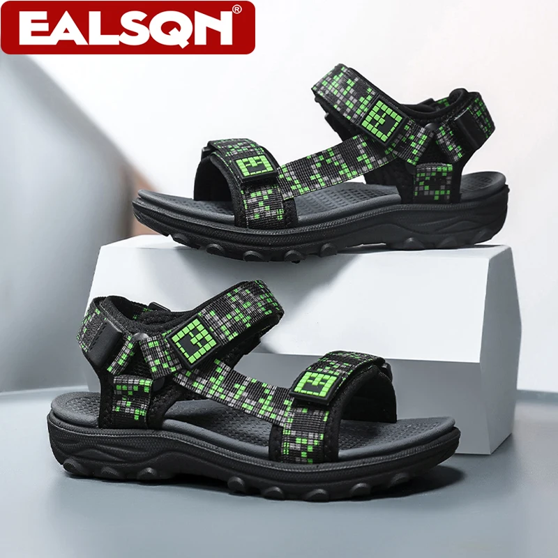 Kids Outdoor Non-Slip Sandals Boys Summer Fashion Beach Shoes Children Breathable Casual Walking Sandials
