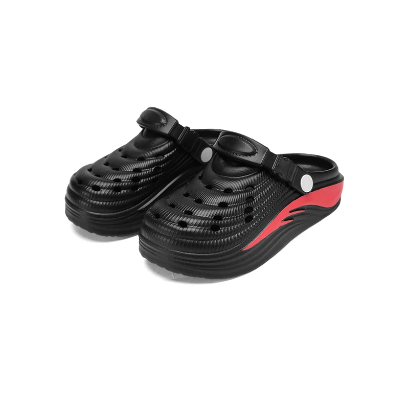 Kids Sandals Summer Casual Clogs for Children Thick-bottom Anti-slippery Beach Shoes Fashion Outdoor Garden Shoes for Boys Girls - Image 6