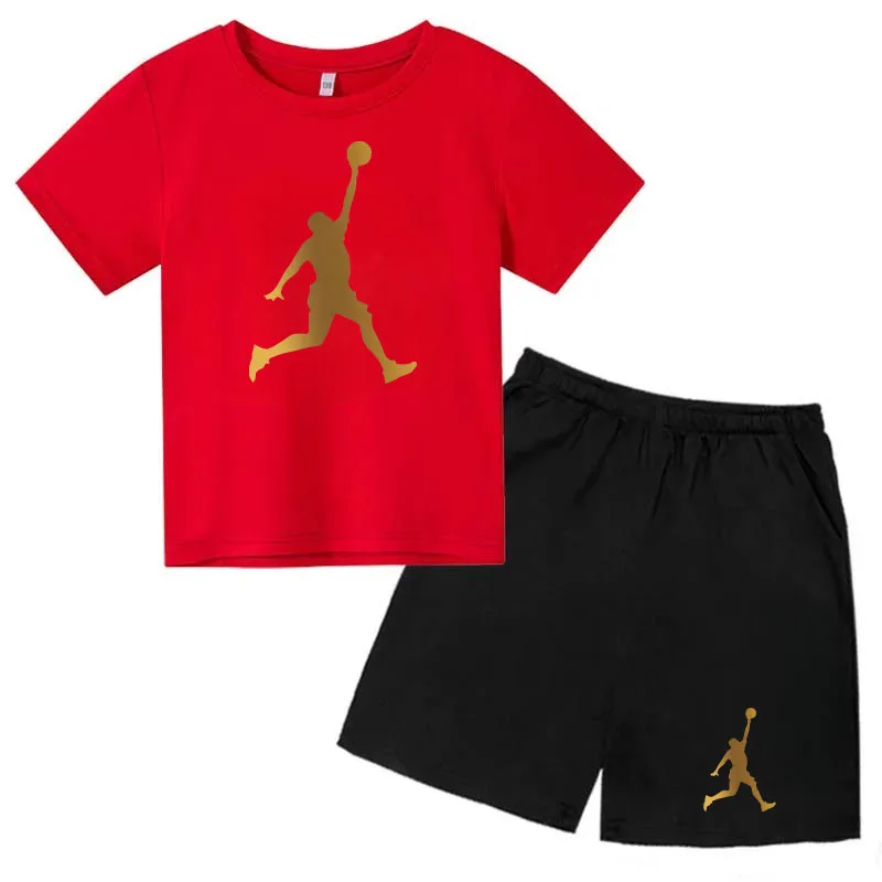 Kids T-shirt Summer 3-14Y Boys/Girls Toddler Top + Shorts 2P Pretty Girls Casual Fashion Charming Sunshine Sports Party Set Gift - Image 4