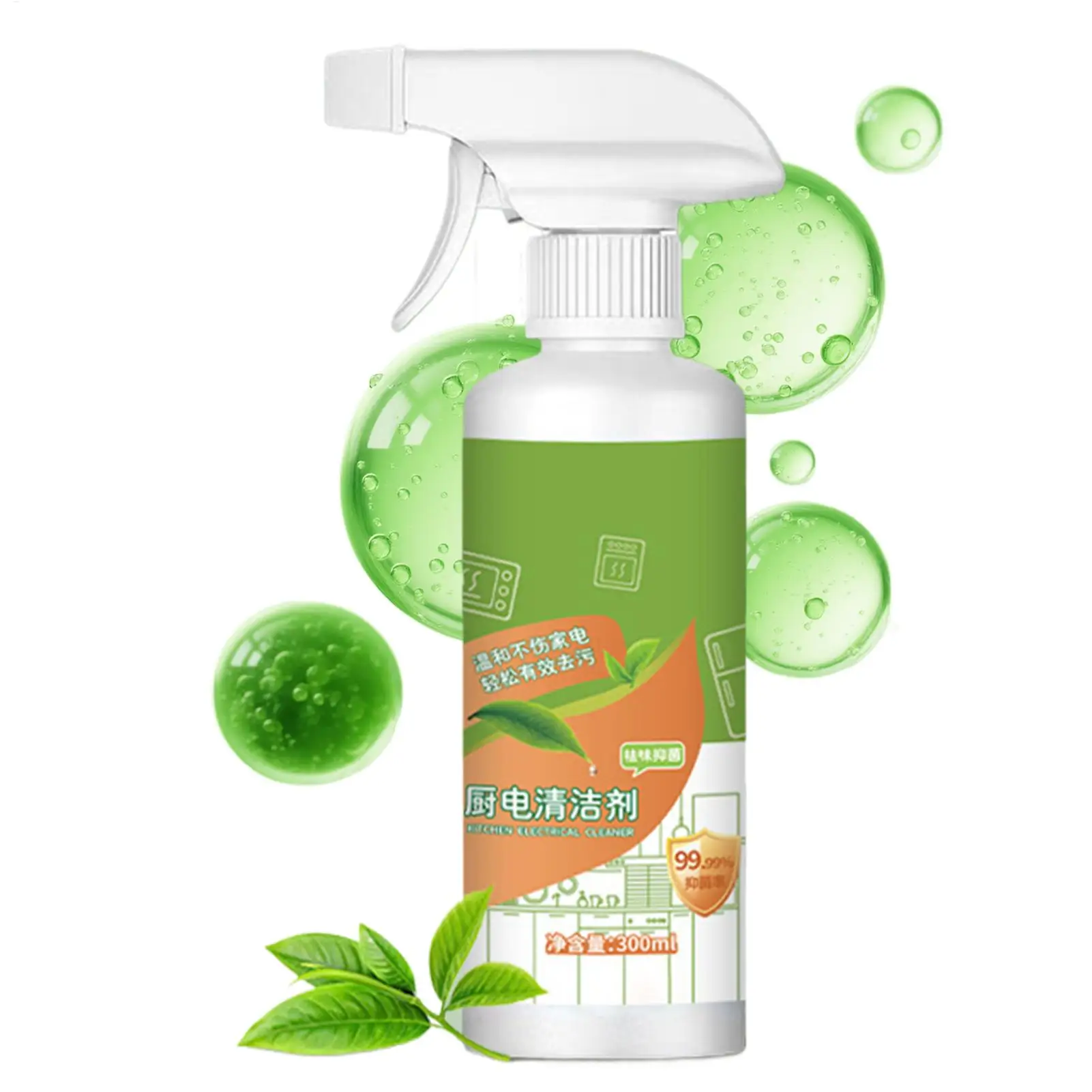 Kitchen Cleaner Spray 300ml Gentle Concentrated Degreaser All-Purpose Safe Cleaner For Stove Countertop Sink, Home & Appliances - Image 4