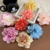 Korean Style Simulation Flower Hair Clip Creative Bohemian Style Cloth Girl Hair Clip Headdress Barrettes Rose Hairpin Women