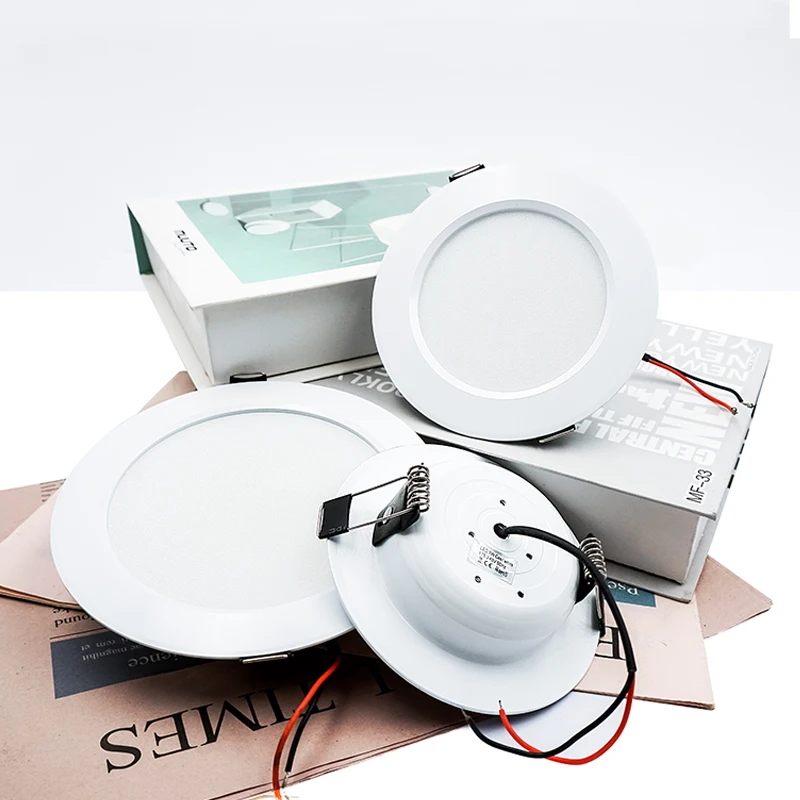 LED Downlight AC110V 220V 5W 9W 12W 15W 18W Led Spot Light DC12V 24V Waterproof LED Decoration Ceiling Lamp Indoor Panel Light - Image 5