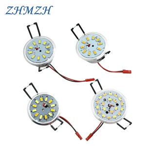 LED Downlight Integrated Light Cup Aluminum Shell 3W 5W Spotlighting Panel Light Round Recessed Lamp Corn Bulb 220V 110V