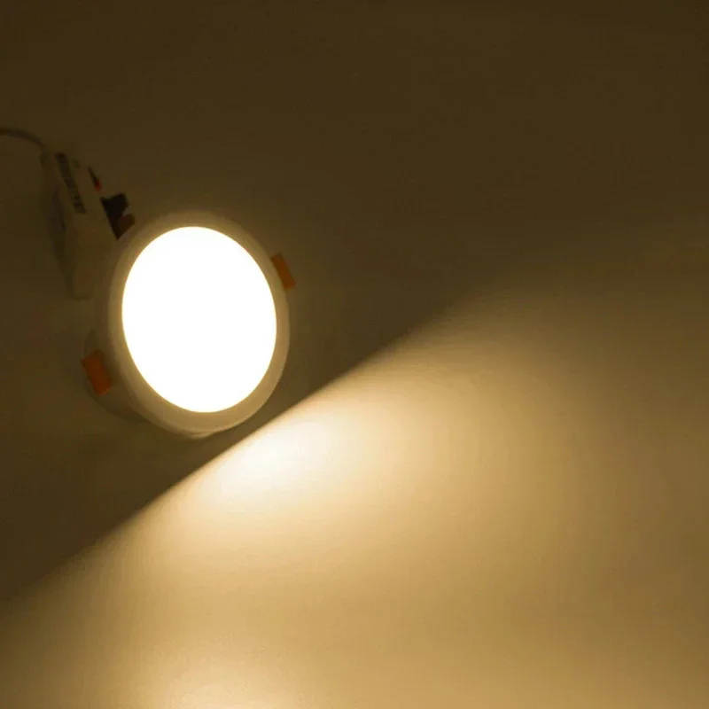 LED Downlight Ultra thin Round Square Recessed Lamp 6W 8W 15W 20W AC110-220V Indoor Bathroom Ceiling LED Spot Light - Image 5