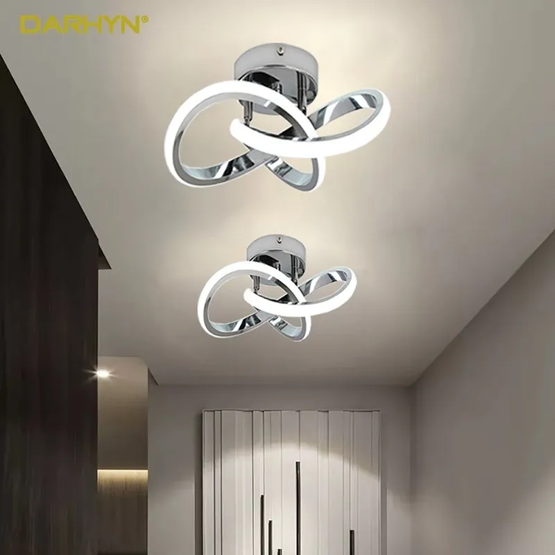 LED Strip Aisle Ceiling Lights Modern Minimalist Living Room Lamps For Balcony Entrance Staircase Home Decor Fixtures Led Luster - Image 2