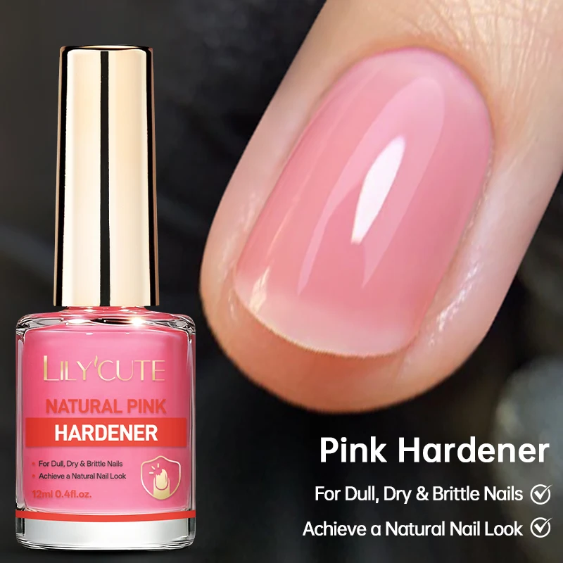 LILYCUTE 12ML Nail Care Polish Milky White Pink Strengthener Effect Long Lasting Care Polish Varnish Drying No Need Lamp - Image 4