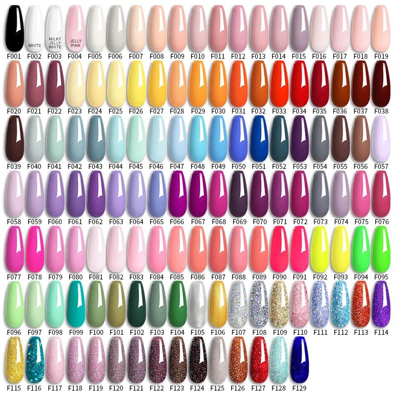 LILYCUTE Neon Colors Gel Nail Polish Fluorescent Summer High Saturation Nail Art Base Top Coat Manicure Varnish - Image 4