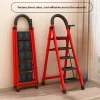 Ladder, zigzag ladder, folding ladder, three four five six step ladder, thickened carbon steel engineering ladder