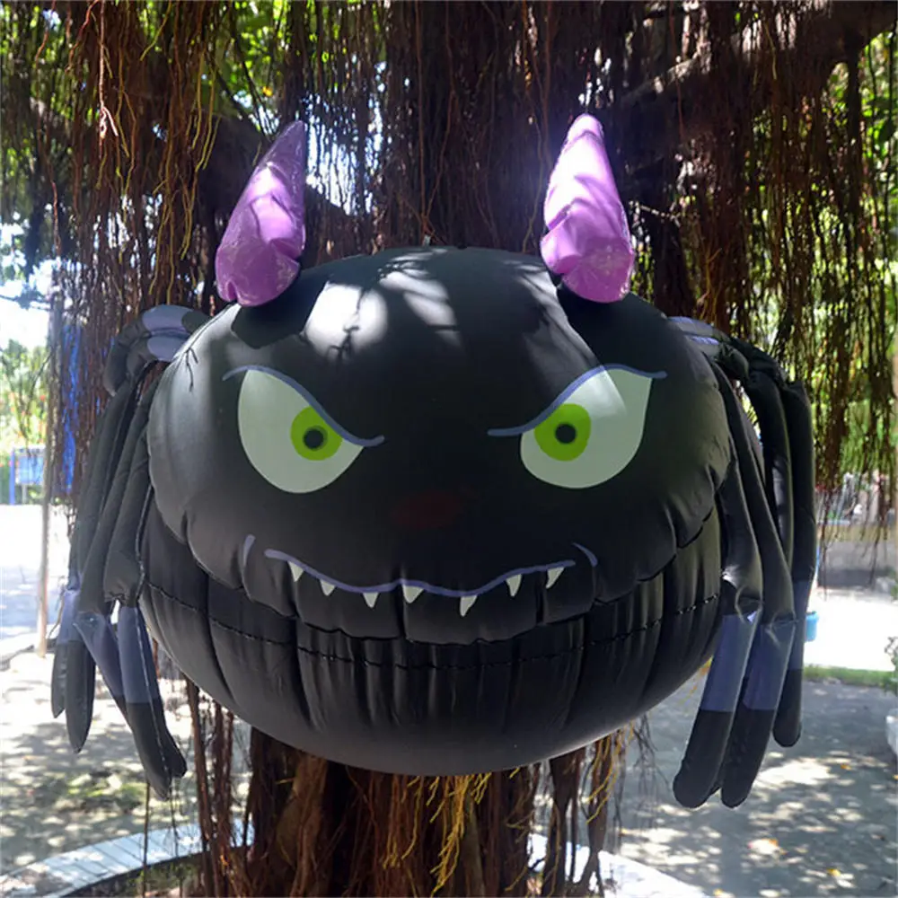Large Christmas Halloween Outdoor Decoration Thick Inflatable Pumpkin PVC Hanging Halloween Party Bar Haunted House Decoration - Image 4