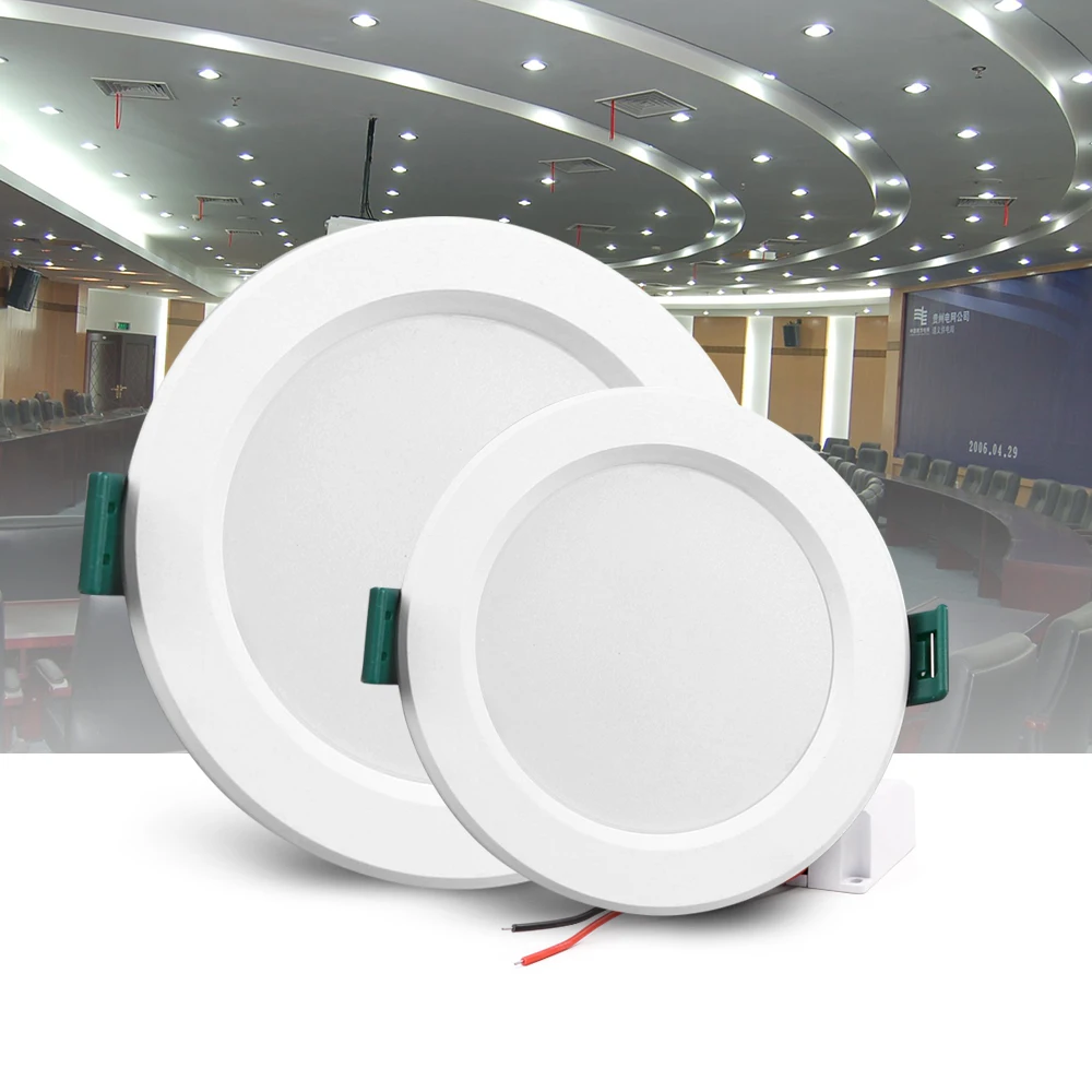 Led Downlight DC/AC 12V 24V 36V 48V Led Panel Light Led Ceiling Downlight 5W 9W 12W 15W 18W Recessed Round Lamp LED Lighting - Image 2