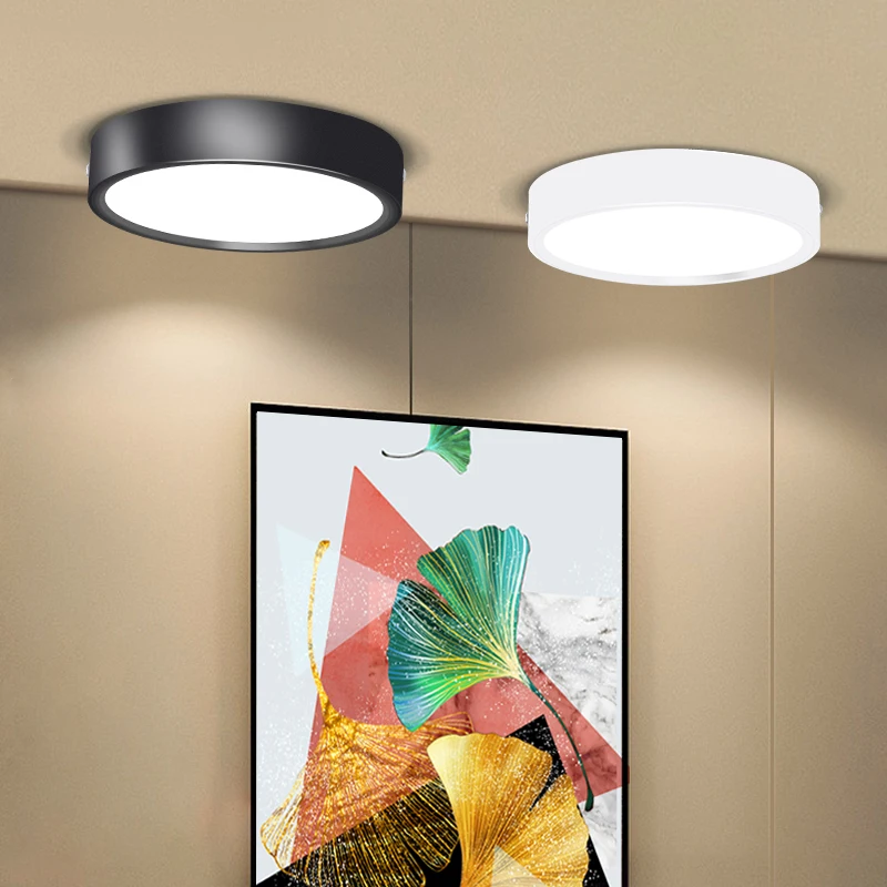 Led Spot Light Ceiling 10W 15W 25W Surface Mounted Ceiling Lamp Ultra Thin Ceiling Lights for Living Room Ceiling Lighting 220V - Image 2