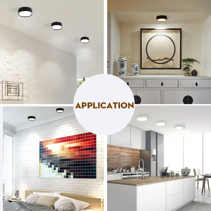 Led Spot Light Ceiling 10W 15W 25W Surface Mounted Ceiling Lamp Ultra Thin Ceiling Lights for Living Room Ceiling Lighting 220V - Image 5