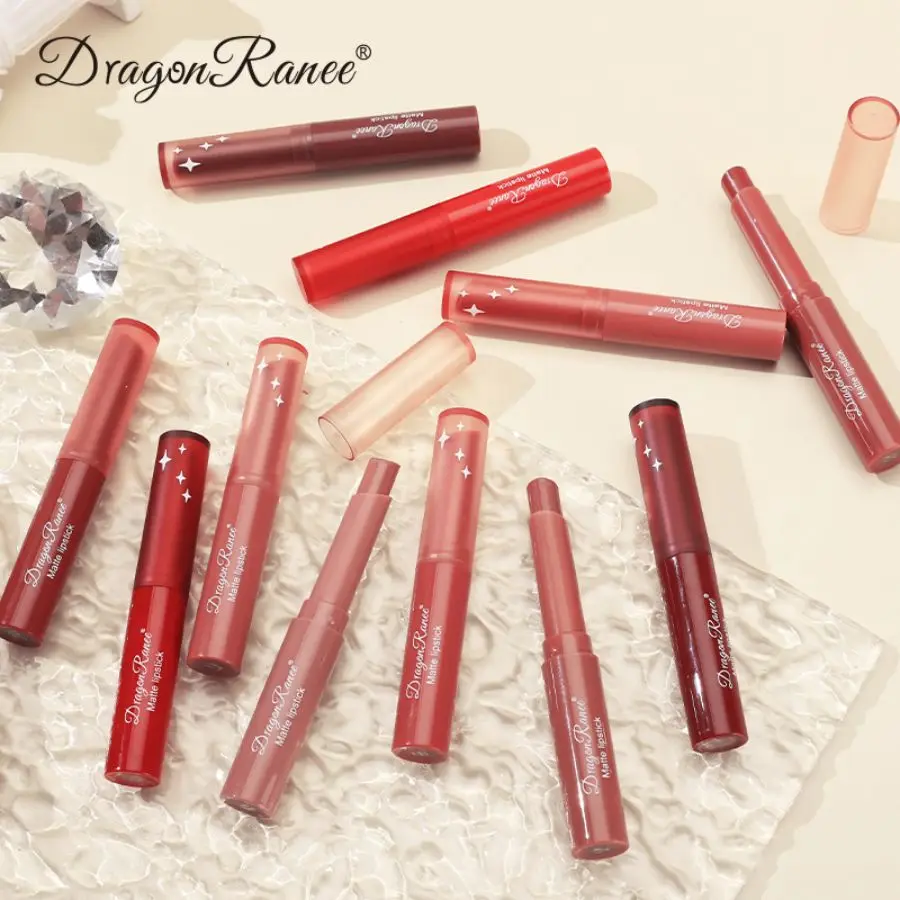 Lipstick Matte Matte Non-Fading Moisturizing European and American Makeup Lipstick Velvet Matte Lipstick Waterproof Not Easy to Fade Matte Lipstick Lipstick - Image 6