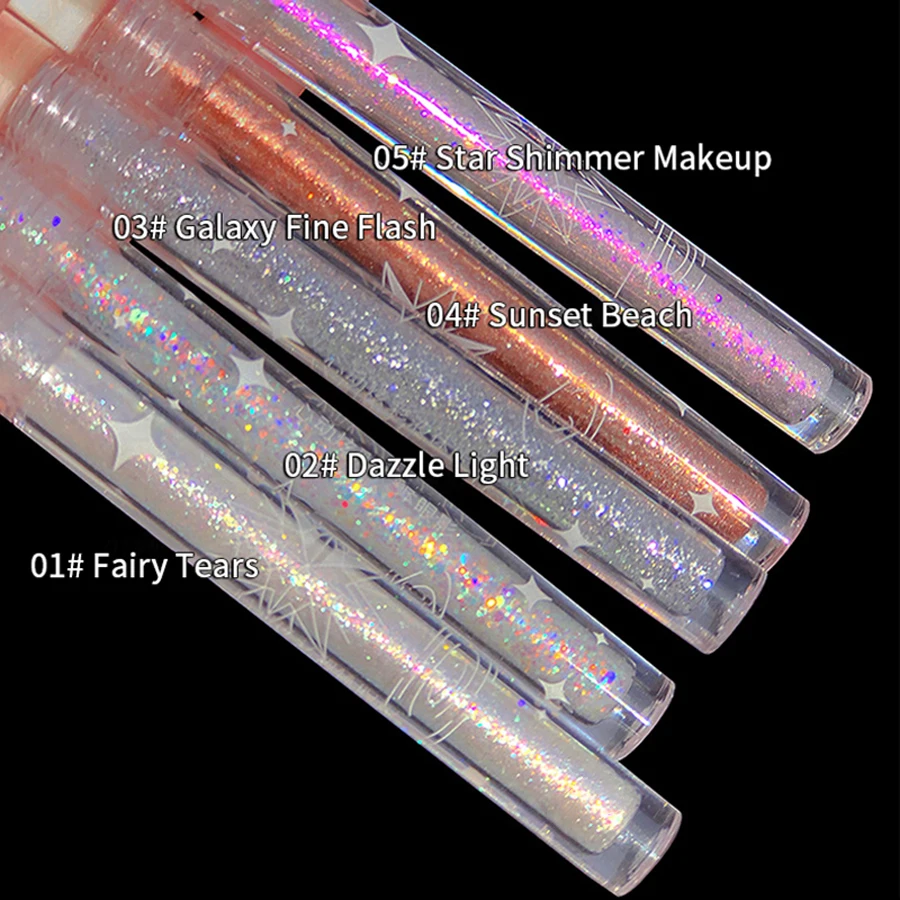Liquid Eyeshadow High Pigment Waterproof Lasting Not Easy To Fade Pearl Glitter Portable Delicate Women's Eye Makeup - Image 5