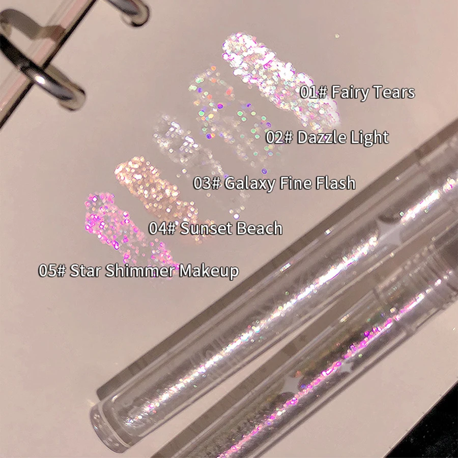 Liquid Eyeshadow High Pigment Waterproof Lasting Not Easy To Fade Pearl Glitter Portable Delicate Women's Eye Makeup - Image 3