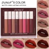 Long-Lasting Lip Gloss Lipstick 8pcs/set: Matte Non-Stick Cup Waterproof Nude Deep Red Mauve Christmas And Valentine's Day Gifts