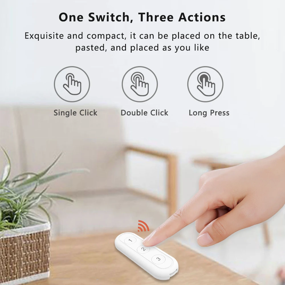 LoraTap ZigBee 3.0 Wireless 13 Types Push Button EU US Remote Controller Tuya Scene Automation Control Switch Smart Life App - Image 2