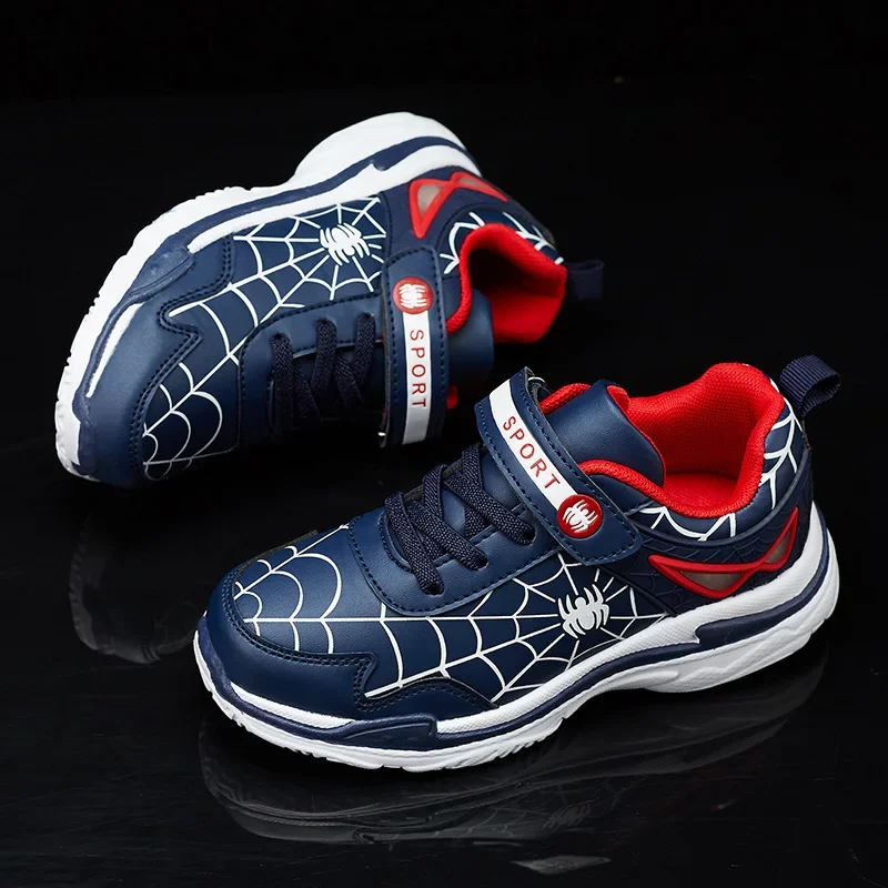 Luxury Kids Shoes Boys Sneakers PU Leather Children Sneakers 2023 New Fashion Casual Sports Tennis Shoes for Boy - Image 3