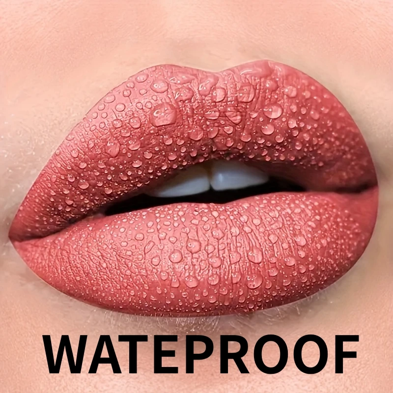 Luxury Long-lasting Waterproof Velvet Matte Liquid Lipstick - Hydrating, High Pigment, Smudge-proof, Lightweight - Image 3