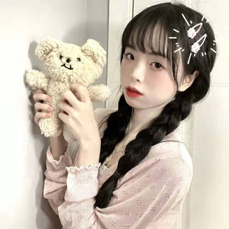 M2EA Cartoon Paw Shape Hairpins Hot Girls Cartoon Hair Clip Headdress Y2k Style Cartoon Paw Hair Clip for Woman - Image 2