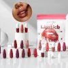MAGIC CASA 18-Color Capsule Lipstick Set - Mini Matte, Long-lasting, Waterproof, Non-transfer，Soft matte finish