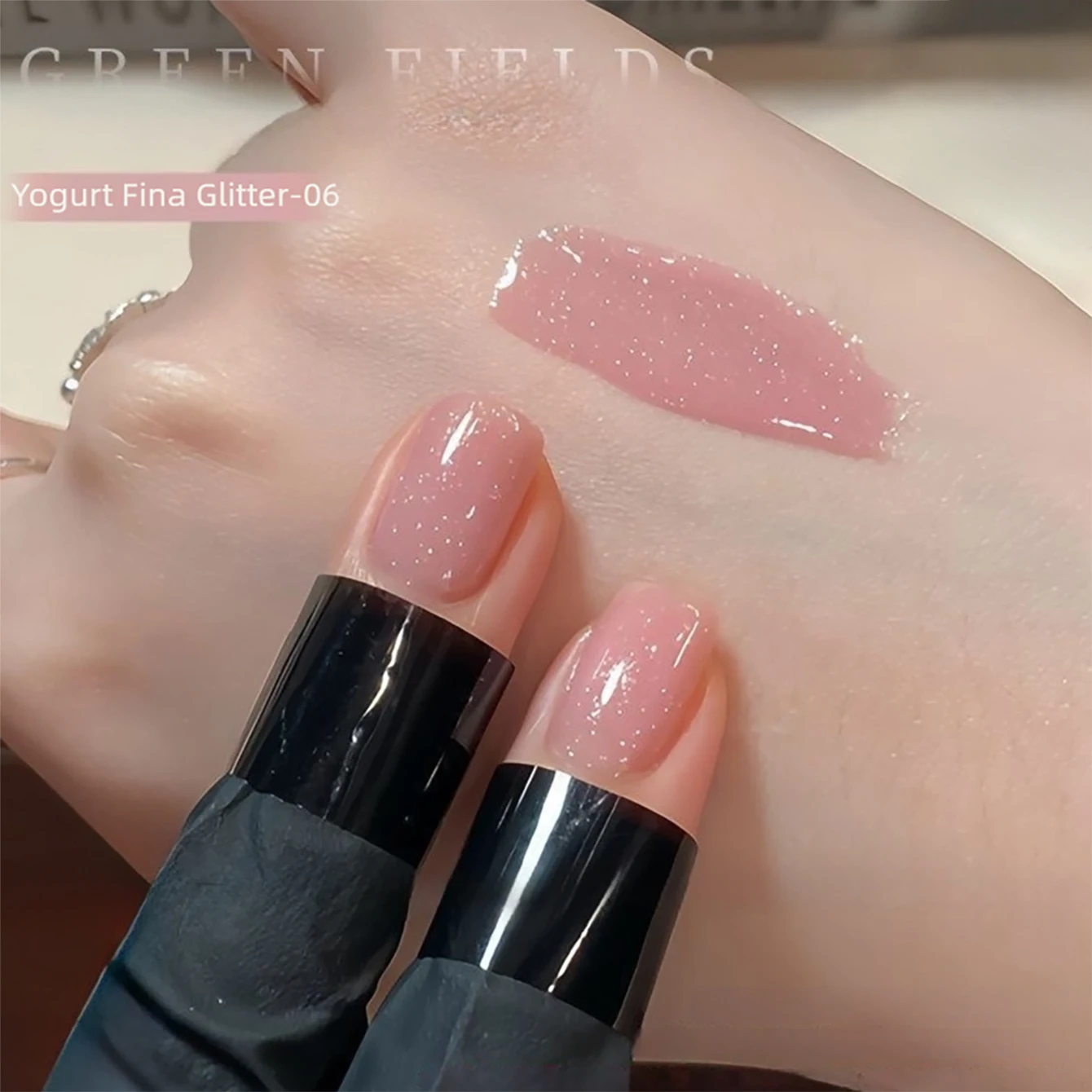 MIANEL 2026 Yogurt Shimmer Crushed Diamond Nail Gel 8 Colors Trendy Professional All-match Fine Nail Polish - Image 5