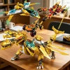 MOC NINJA Series Building Blocks Dragon Mecha Monastery Car Set Toy for Birthday Christmas Gift
