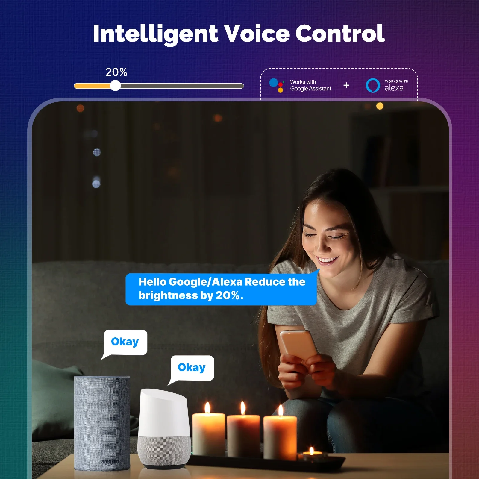 MOES WiFi Smart LED Downlight Zigbee Dimming Round Spot Light 9/12W RGB Color Changing Warm Cool light Alexa Google Home Vocie - Image 4