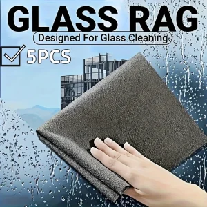 Magic Glass Cleaning Cloth-Thickened Streak-Free Towel, Reusable Dual-Sided Eraser for Kitchen Windows, No Watermark Home Tool