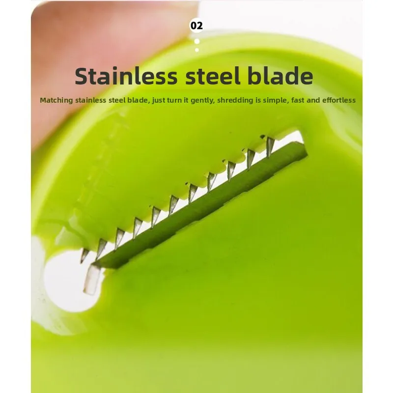 Manual Vegetable Slicer Kitchen Rotating ShredderSpiral Peeler Fruit Potato Radish Grater Kitchen Gadgets Kitchen Accessories - Image 2