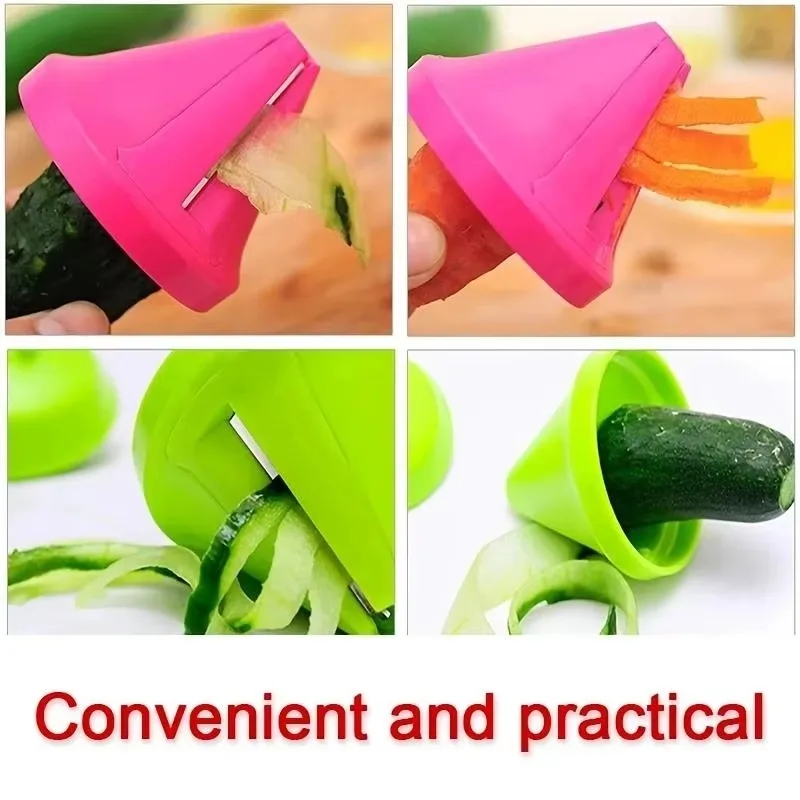 Manual Vegetable Slicer Kitchen Rotating ShredderSpiral Peeler Fruit Potato Radish Grater Kitchen Gadgets Kitchen Accessories - Image 4