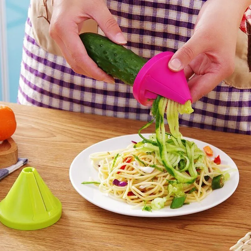 Manual Vegetable Slicer Kitchen Rotating ShredderSpiral Peeler Fruit Potato Radish Grater Kitchen Gadgets Kitchen Accessories - Image 5