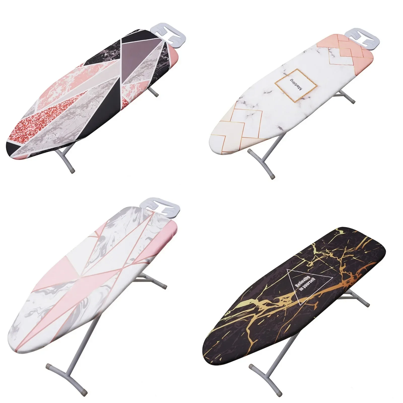 Marble Series Ironing Table Cover Replacement Thick Padding Easy Fitted Heat Resistant Heavy Duty Ironing Board Protector