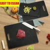 Marble Texture PP Cutting Board Antibacterial and Mildew Cutting Board Kitchen Vegetable Cutting Board Dishwasher Safe Healthy