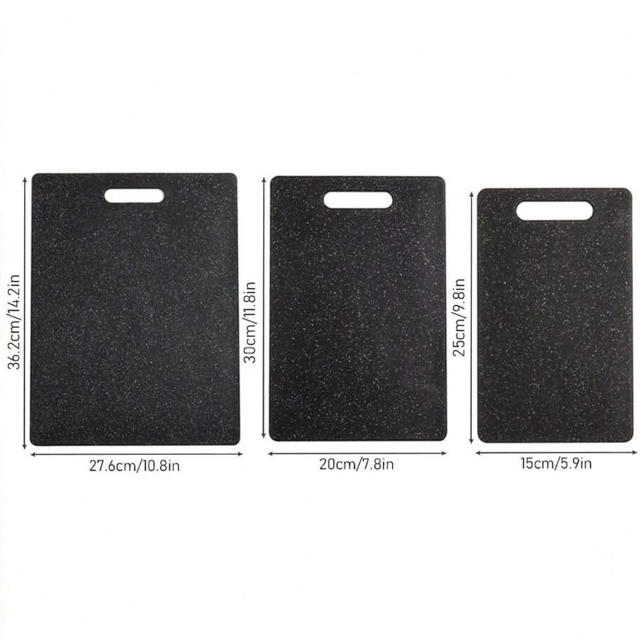 Marble Texture PP Cutting Board Antibacterial and Mildew Cutting Board Kitchen Vegetable Cutting Board Dishwasher Safe Healthy - Image 6